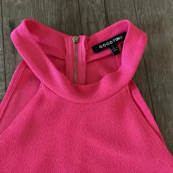 Good time Romper, Size Small, Color Pink - Picture 4 of 4